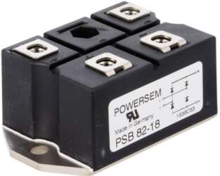 POWERSEM Bridge rectifier: single-phase; Urmax: 1800V