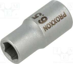 PROXXON Socket: 6-angles; socket spanner; HEX