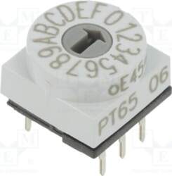 PTR HARTMANN Encoding switch; HEX/BCD; Pos:
