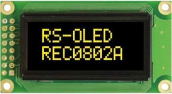 RAYSTAR OPTRONICS Display: OLED; alphanumeric; 8x2