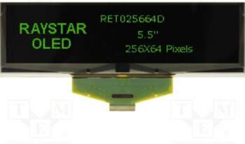 RAYSTAR OPTRONICS Display: OLED; graphical; 5
