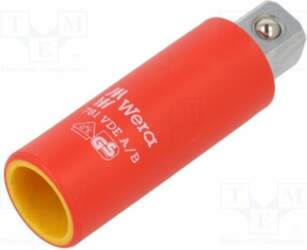 Reduction; socket spanner; 3/8"; 1/4"; insulated