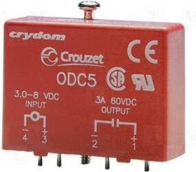 Relay: solid state; Ucntrl: 2.75÷8VDC