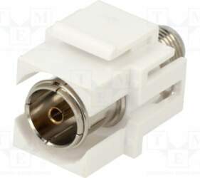RF coupler; Keystone; F socket,coaxial