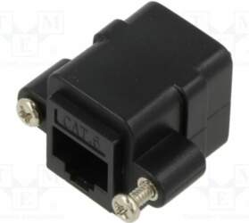 RJ 45 coupler; RJ45 socket,both