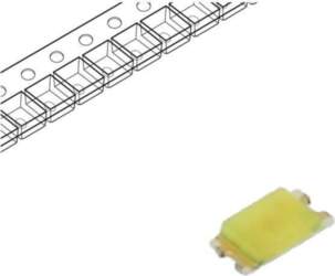 ROHM SEMICONDUCTOR LED; white cold; SMD