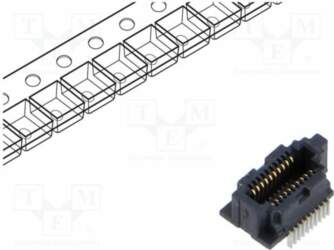 SAMTEC Connector: PCB to PCB; socket