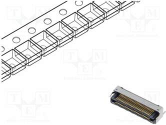 SAMTEC Connector: PCB to PCB; socket