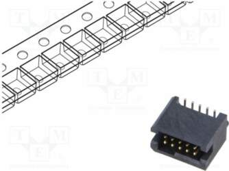 SAMTEC Connector: PCB to PCB; socket