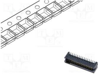 SAMTEC Connector: PCB to PCB; socket