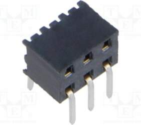 SAMTEC Connector: pin strips; socket; female