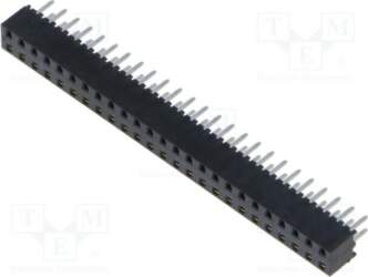SAMTEC Connector: pin strips; socket; female