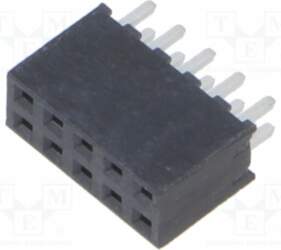 SAMTEC Connector: pin strips; socket; female