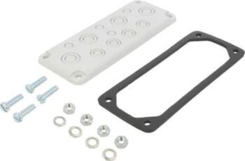SCHNEIDER ELECTRIC Multigate grommet; polycarbonate; light