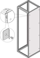 Schroff Internal Retainer for Side Panel