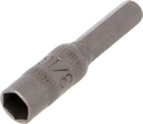 Screwdriver bit; 6-angles socket; Socket size: