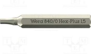 Screwdriver bit; Hex Plus key; HEX