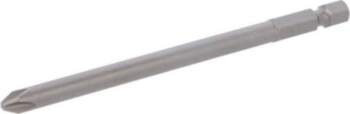 Screwdriver bit; Phillips; PH2; 1/4"; Overall