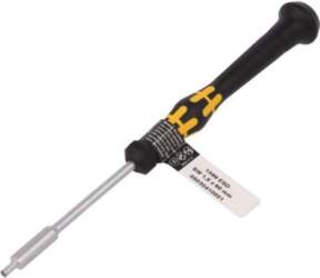 Screwdriver: precision; 6-angles socket; HEX 1