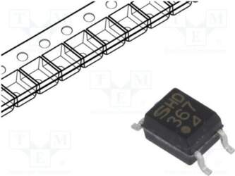 SHARP Optocoupler; SMD; Ch: 1; OUT: