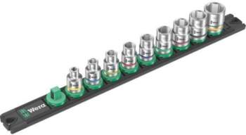 Socket: 6-angles-set; inch,socket spanner; 3/8"