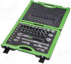 Socket-set; 6-angles,hex key,socket spanner