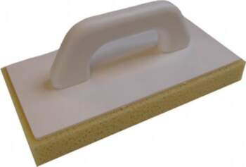 SPONGE FLOAT - PLASTIC - WHITE