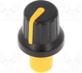 SR PASSIVES Knob; with pointer; ABS