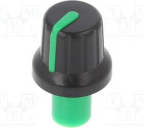 SR PASSIVES Knob; with pointer; ABS