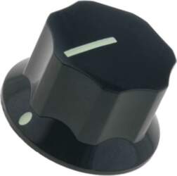 SR PASSIVES Knob; with pointer; bakelite