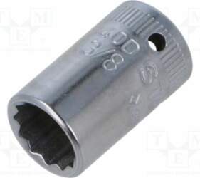 STAHLWILLE Socket: 12-angles; socket spanner; 3/8&quot