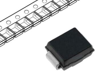 STMICROELECTRONICS Diode: Schottky rectifying; SMB; SMD