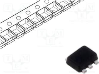 STMICROELECTRONICS Diode: TVS array; 6.1V