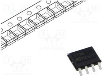 STMICROELECTRONICS IC: comparator; universal; Cmp: 2