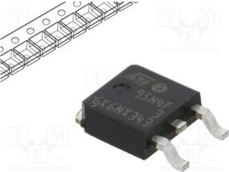 STMICROELECTRONICS Transistor: N-MOSFET; unipolar; 40V; 80A