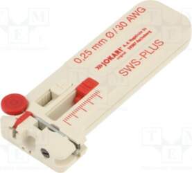 Stripping tool; Øcable: 0.25mm; Wire: