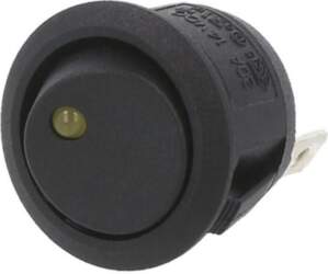 SWITCH COMPONENTS ROCKER; SPST; Pos: 2