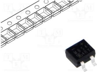 TAIWAN SEMICONDUCTOR Bridge rectifier: single-phase; Urmax: