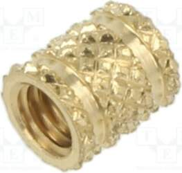 TAPPEX Threaded insert; brass; M3; BN