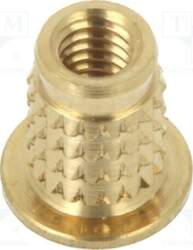 TAPPEX Threaded insert; brass; M4; BN