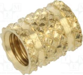 TAPPEX Threaded insert; brass; M5; BN