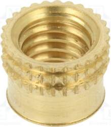 TAPPEX Threaded insert; brass; M8; BN