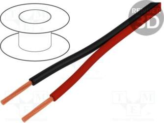TASKER Wire: loudspeaker cable; 2x0.25mm2