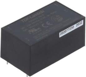 TDK-LAMBDA Converter: AC/DC; 25W; Uin: 90÷264VAC