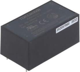 TDK-LAMBDA Converter: AC/DC; 25W; Uin: 90÷264VAC