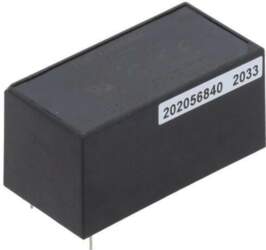TDK-LAMBDA Converter: AC/DC; 6W; Uin: 90÷264VAC