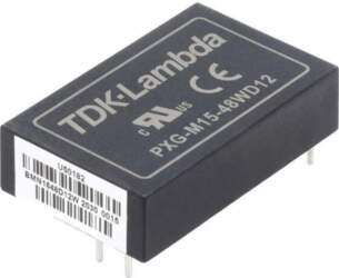 TDK-LAMBDA Converter: DC/DC; 15W; Uin: 18÷75VDC