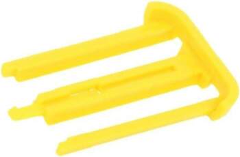 TE CONNECTIVITY Accessories: secondary lock; yellow