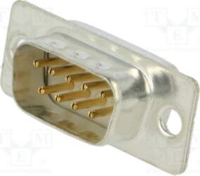 TE CONNECTIVITY Connector: D-Sub; PIN: 9