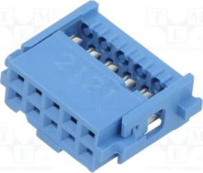 TE CONNECTIVITY Connector: IDC; socket; female